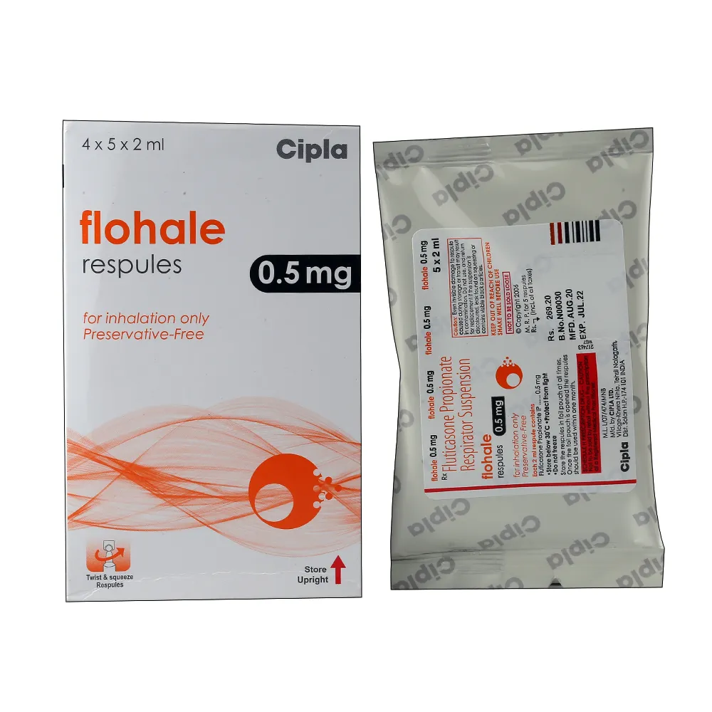 Flohale 0.5 mg Respules 1 Flohale Respules
