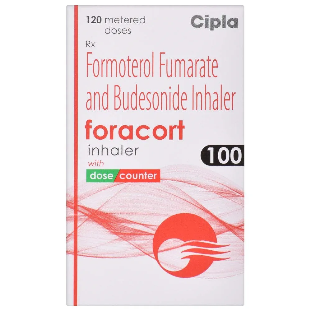 Foracort Inhaler 100 mcg 1 Foracort Inhaler 100mcg