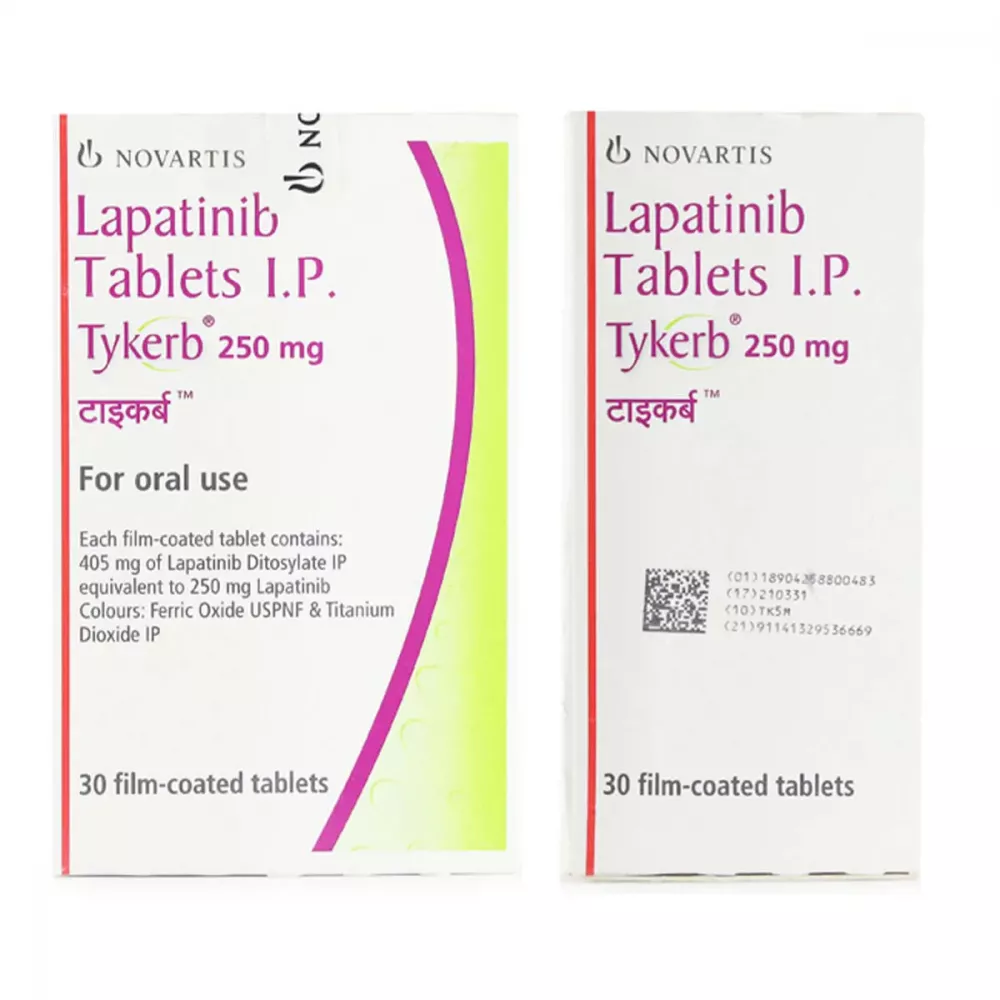 Tykerb 250 mg (Lapatinib) 1 Tykerb 250 mg
