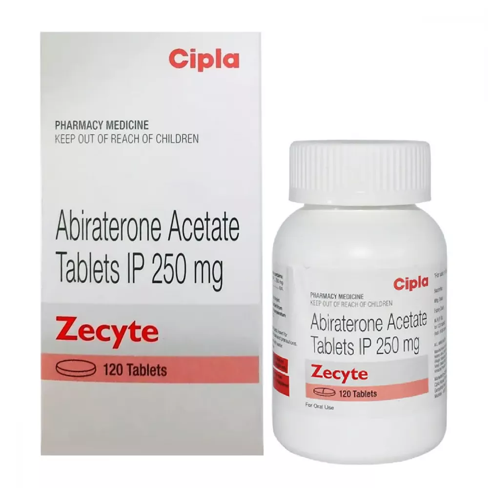 Zecyte 250 mg (Abiraterone) 1 Zecyte 250 mg