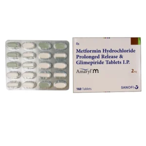 Amaryl M 2 mg (Glimepiride/Metformin)