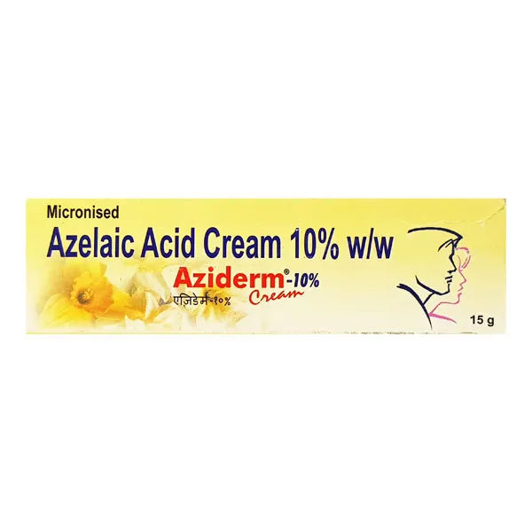 Aziderm 10% Cream (Azelaic Acid) 1 aziderm 10 cream