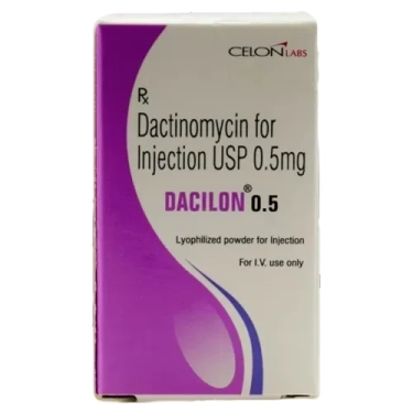 Dacilon 0.5 mg (Dactinomycin) 1 dacilon 0.5