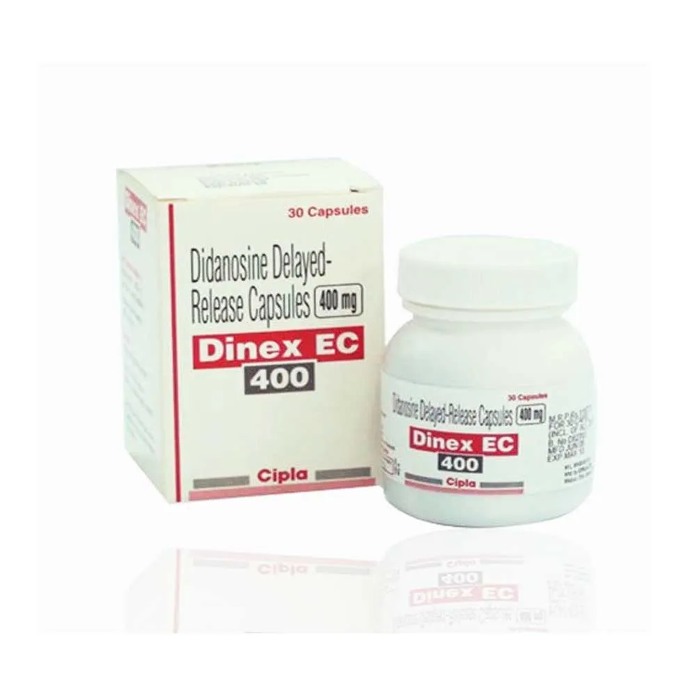 Dinex EC 400 mg (Didanosine) 1 dinex ec 400