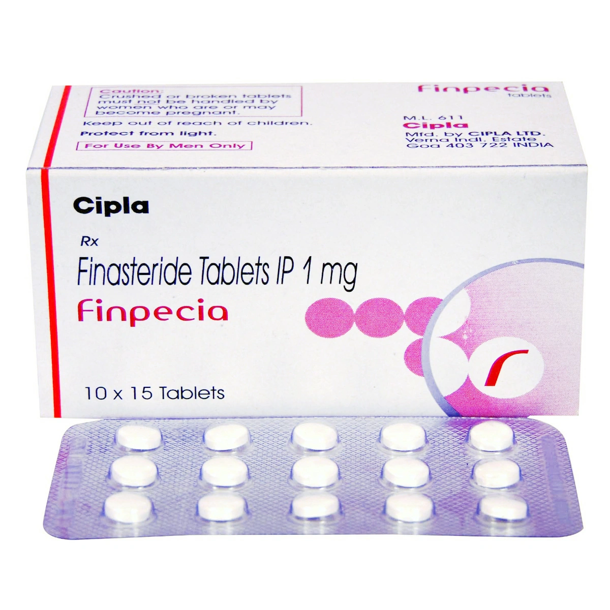 Finpecia 1 mg (Finasteride) 1 finpecia 1 mg