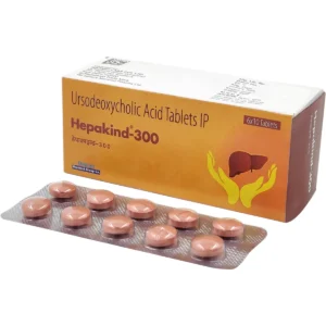 Hepakind 300 mg (Ursodeoxycholic Acid)