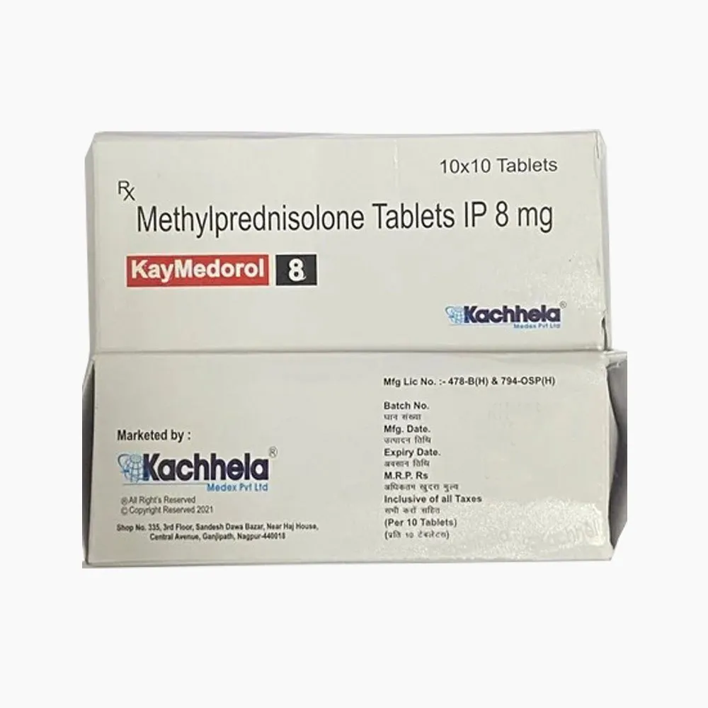 Kaymedorol 8 mg (Methylprednisolone) 1 kaymedorol 8 mg