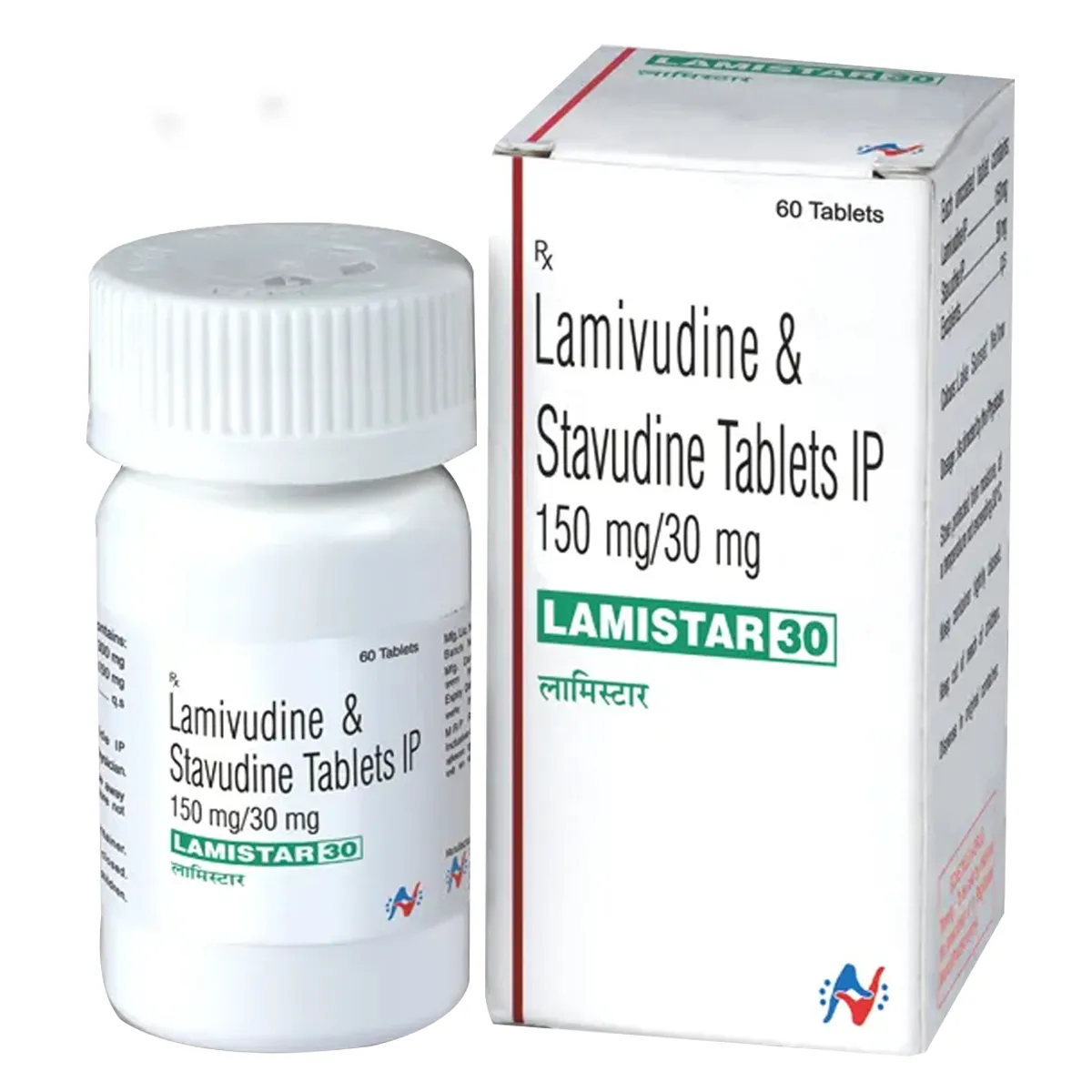 Lamistar 30 (Lamivudine/Stavudine) 1 lamistar 30 mg