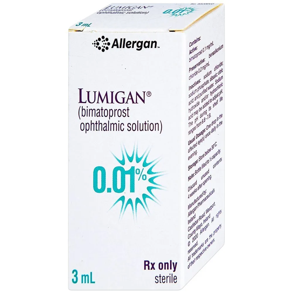 Lumigan 0.01% 1 lumigan 0.01 eye care