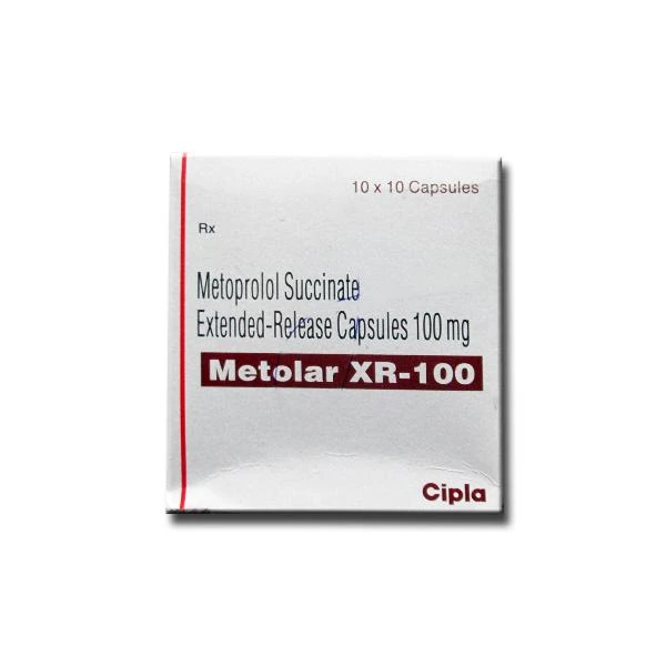 Metolar XR 100 mg (Metoprolol) 1 metolar xr 100 mg