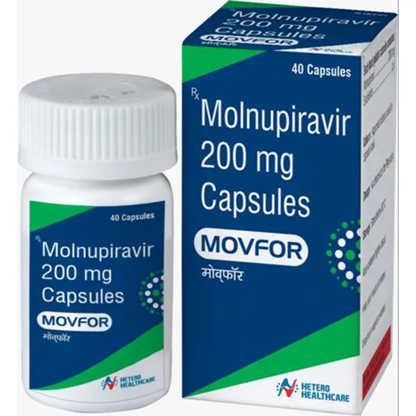 Movfor Molnupiravir 200 mg 1 movfor molnupiravir 200 mg capsule