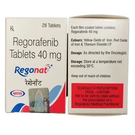 Regorafenib 40 mg 1 regonat 40 mg