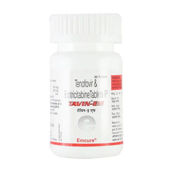 Tavin EM (Tenofovir/Emtricitabine) 1 tavin em emcure