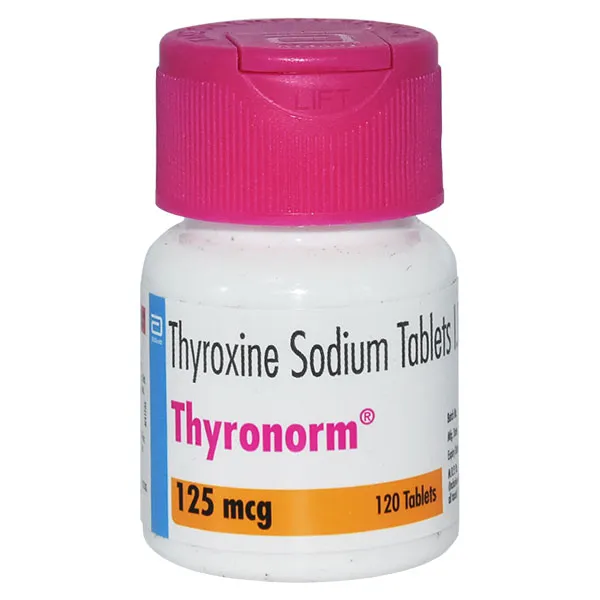 Thyroxine 125 MCG 1 thyronorm 125mcg