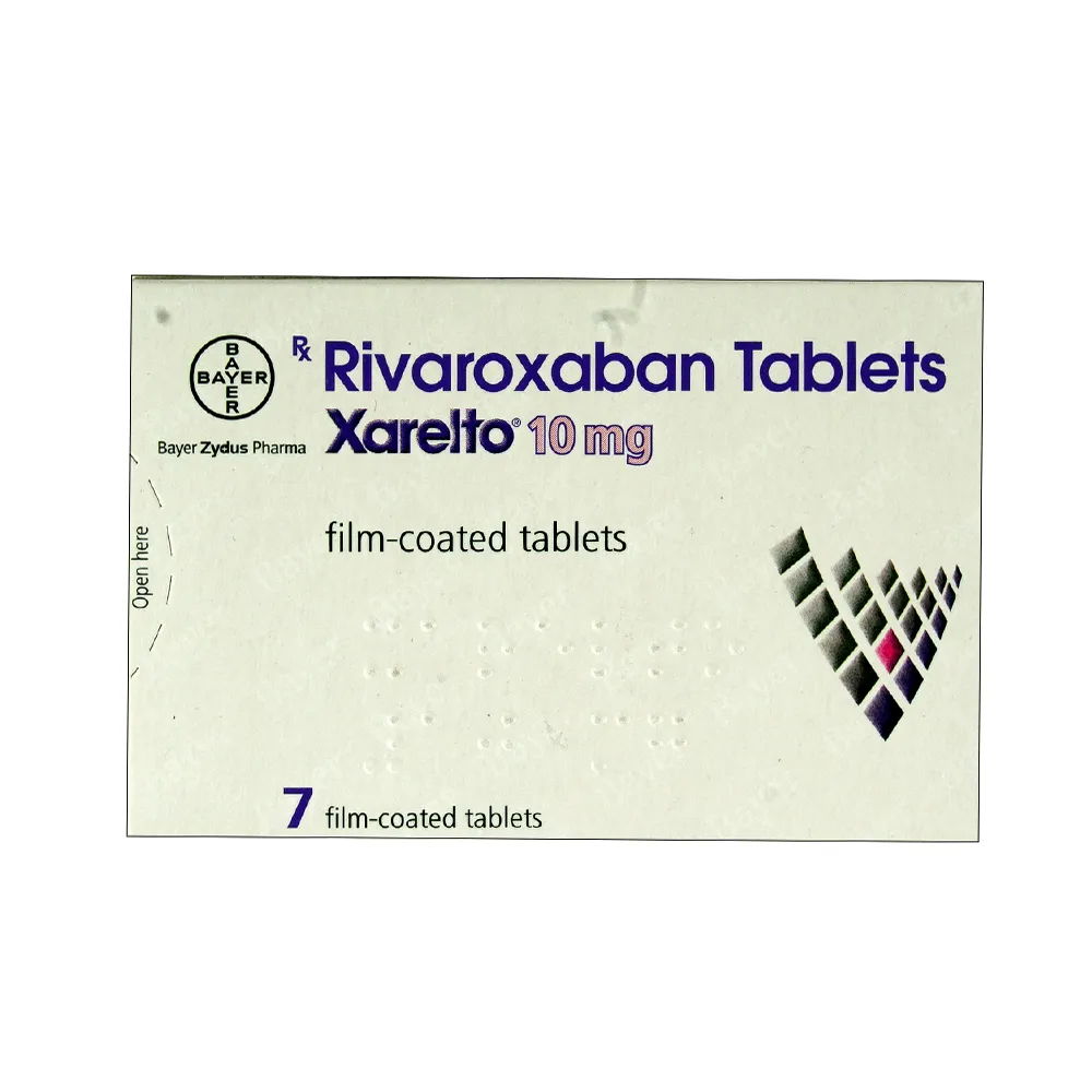 Xarelto 10 mg (Rivaroxaban) 1 xarelto 10