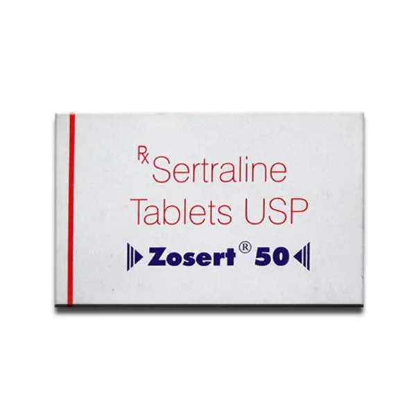 Zosert 50 mg (Sertraline) 1 zosert 50