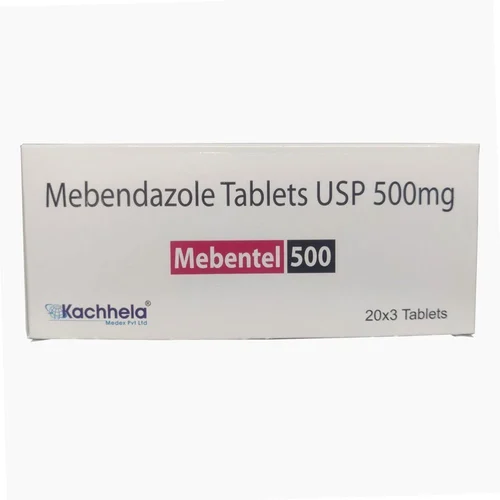 Mebentel 500 mg (Mebendazole) 1 mebendazole 500 mg