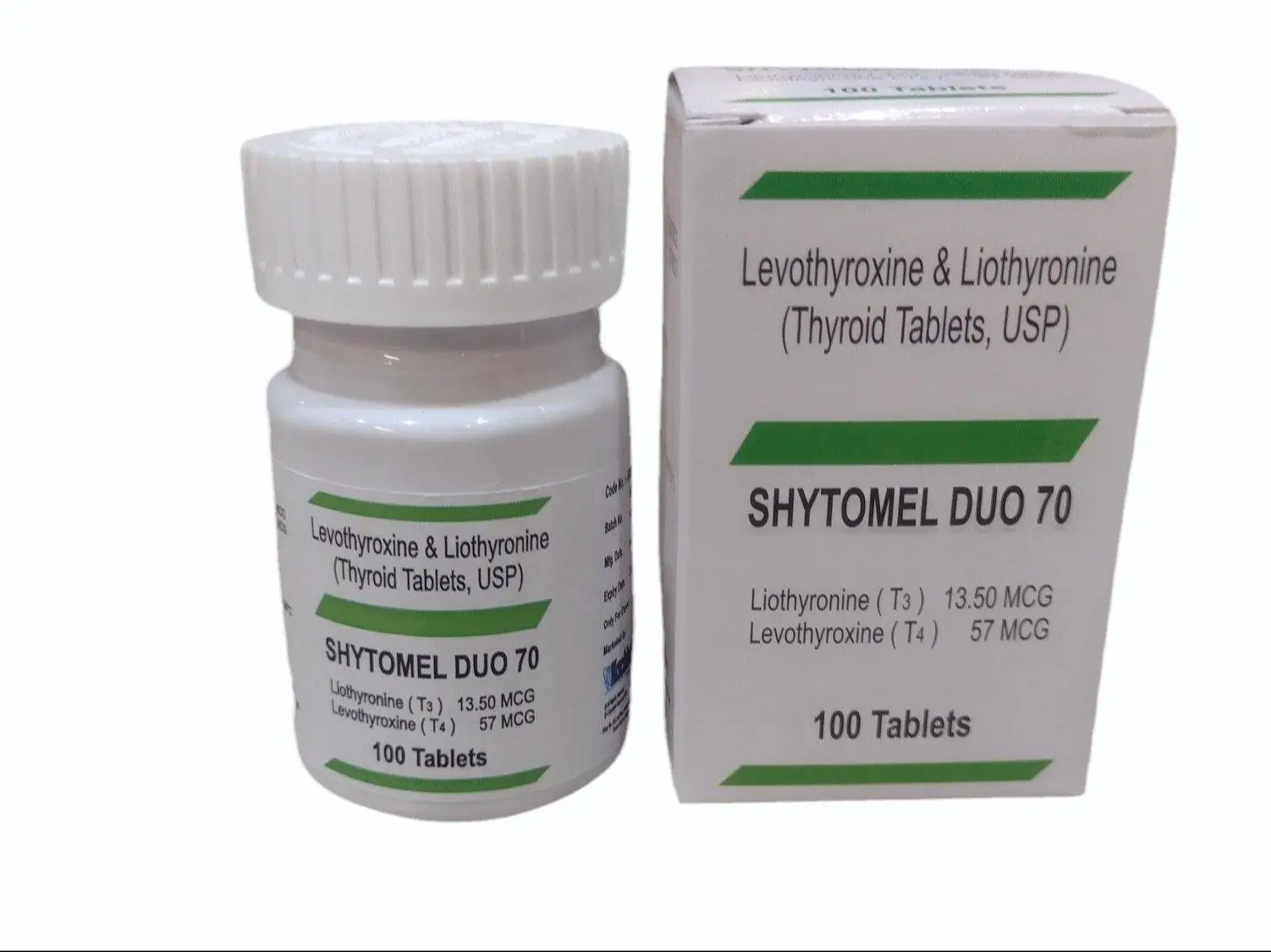 Shytomel Duo 70 (Levothyroxine & Liothyronine) 1 shytomel duo 70